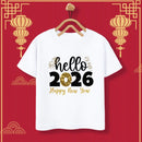 T-shirt Ano Novo 2026 - Edição Limitada Criança