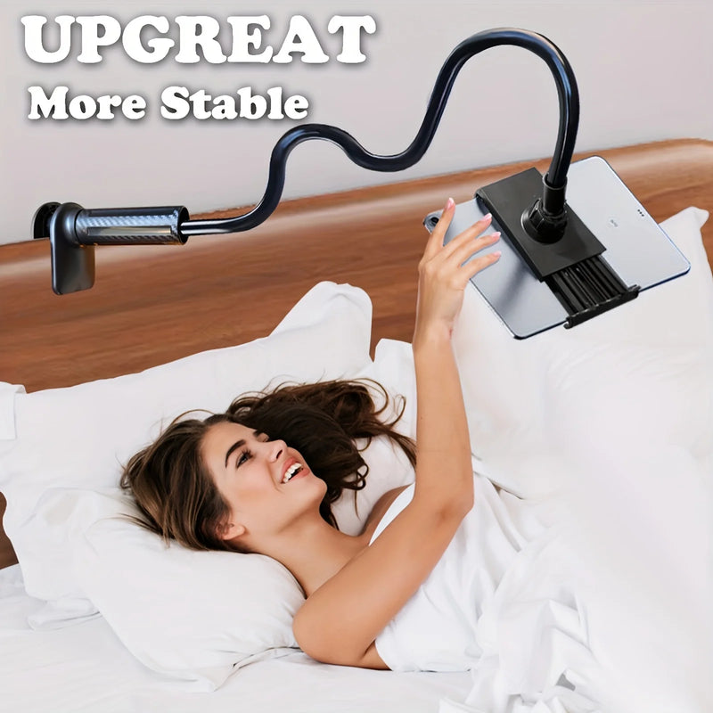 Suporte Tablet Telemóvel Rotativo 360° - Braço Longo para Cama Secretária Mesa