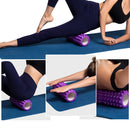 Rolo de Espuma 30cm para Massagem - Pilates Yoga Fitness Relaxamento Muscular
