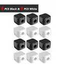 Clips Magnéticos para Cabos - Organizador Ajustável Secretária