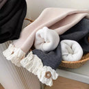 Leggings Criança Inverno Veludo - Renda Quentes Menina Natal Halloween