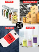 Rolo de Etiquetas Adesivas Multicolor - Papel Autoadesivo para Preços Códigos de Barras Notas (Vermelho Amarelo Verde)