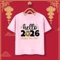 T-shirt Ano Novo 2026 - Edição Limitada Criança
