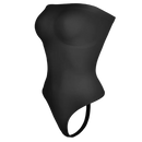 Body Shapewear Ombros Descobertos - Modelador Cintura e Abdómen com Tanga