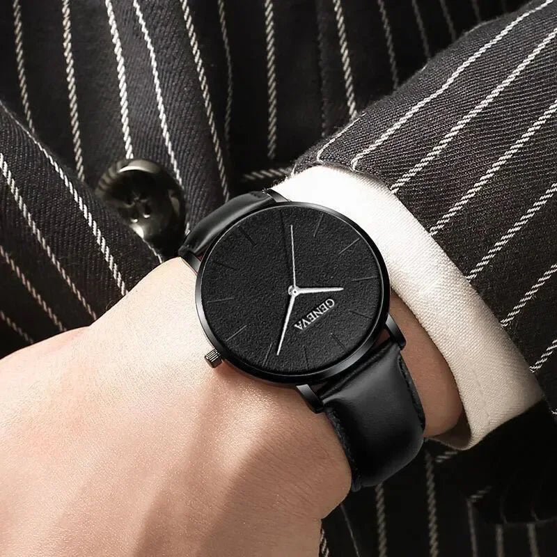 Relógio Masculino Executivo com Pulseira - Conjunto Presente Elegante