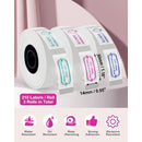 Etiquetas Térmicas D30 Multi-Tamanhos Impermeáveis - Adesivos para Organização Cozinha Escritório Cabos D30 Q30