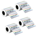 540 Etiquetas Circulares M110 50mm Impermeáveis - Papel Laser Redondo para P50 P1 DP30S M220