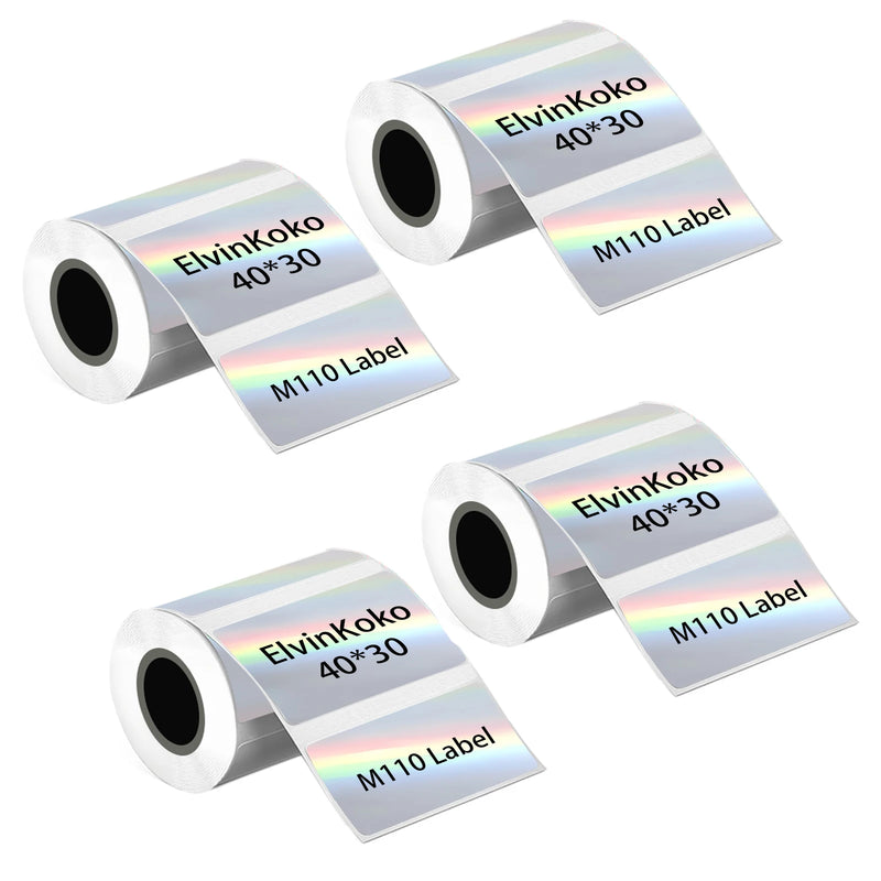 540 Etiquetas Circulares M110 50mm Impermeáveis - Papel Laser Redondo para P50 P1 DP30S M220