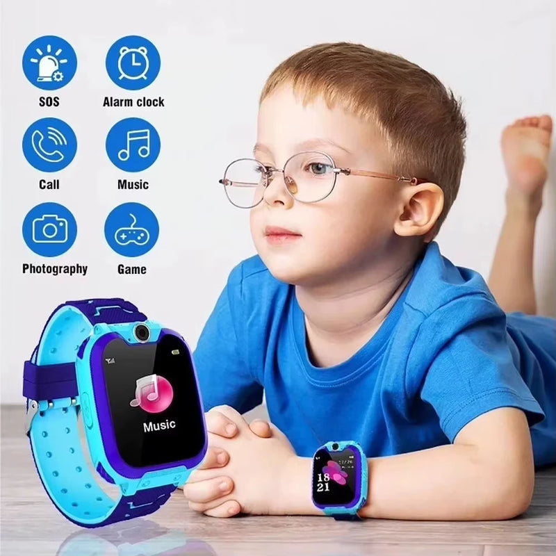 Smartwatch Xiaomi para Crianças - GPS SOS Chamadas Câmara À Prova de Água