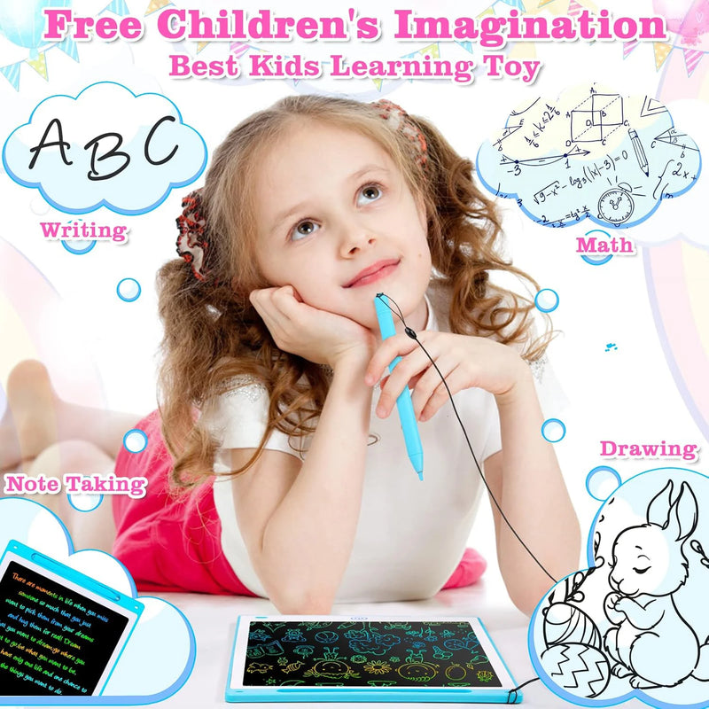 Tablet Gráfico LCD 16/12/10/8.5 Polegadas - Desenho Colorido para Crianças 3-8 Anos