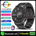 Smartwatch GPS Desportivo 1.85" AMOLED - Bateria 710mAh com Bluetooth