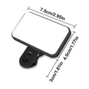 Luz Selfie Mini Recarregável - 3 Modos Ajustável LED