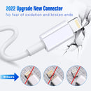 Cabo USB 3A para iPhone - Carregamento Rápido 1m/2m Lightning