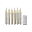 Velas LED Decorativas Sem Chama - Pack 6 Velas para Casamentos e Festas