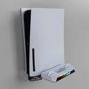 Suporte de Parede PS5 com Estação de Carregamento Dupla | Kit Completo