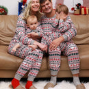 Pijamas Natal 2025 Família - Conjunto 2 Peças Estampado Body Bebé Xmas