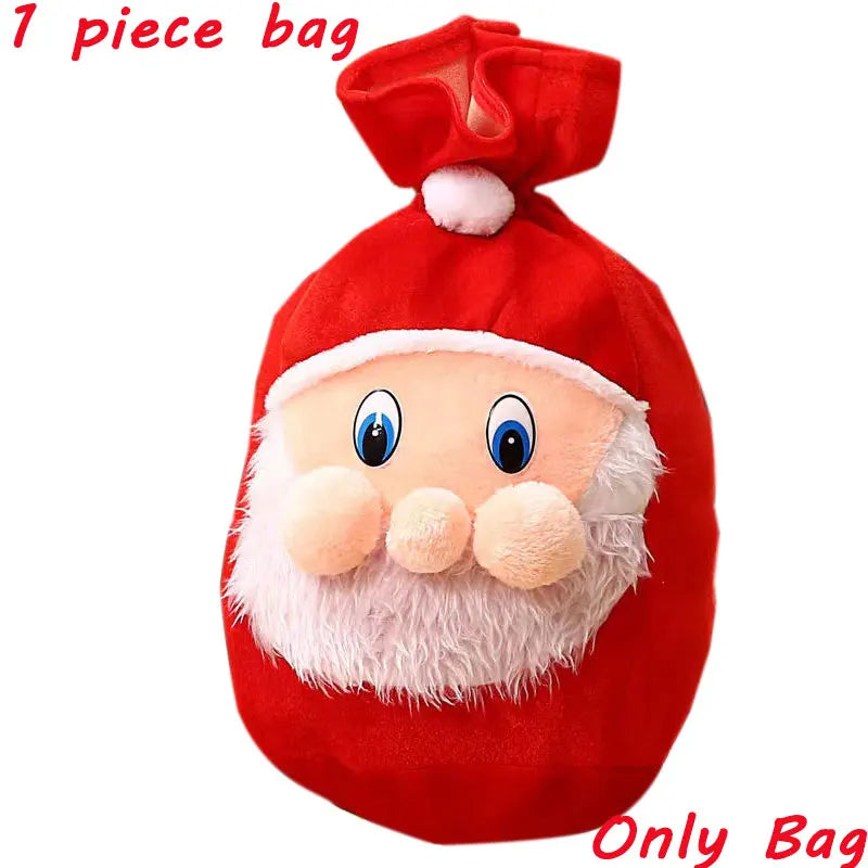 2024-2025 Santa Claus Suit for Boys and Girls Christmas Party Kids St. Nicholas Day Costume Toddler Xmas Eve Winter Santa Dress