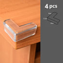 Protetores de Cantos Mesa Silicone 4/10 Peças - Segurança Bebé Crianças Anti-Colisão