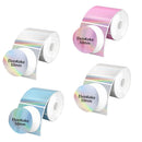 540 Etiquetas Circulares M110 50mm Impermeáveis - Papel Laser Redondo para P50 P1 DP30S M220