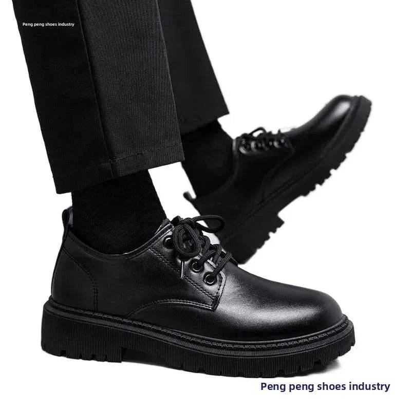 Sapatos Business Masculinos Couro - Estilo Casual Elegante Sola Borracha