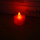 Velas LED Formato Coração Sem Chama - Decoração Romântica Casamento e Festas