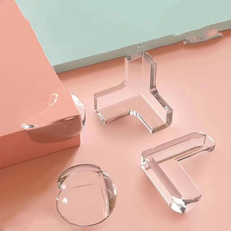 Protetores de Cantos Mesa Silicone 4/10 Peças - Segurança Bebé Crianças Anti-Colisão
