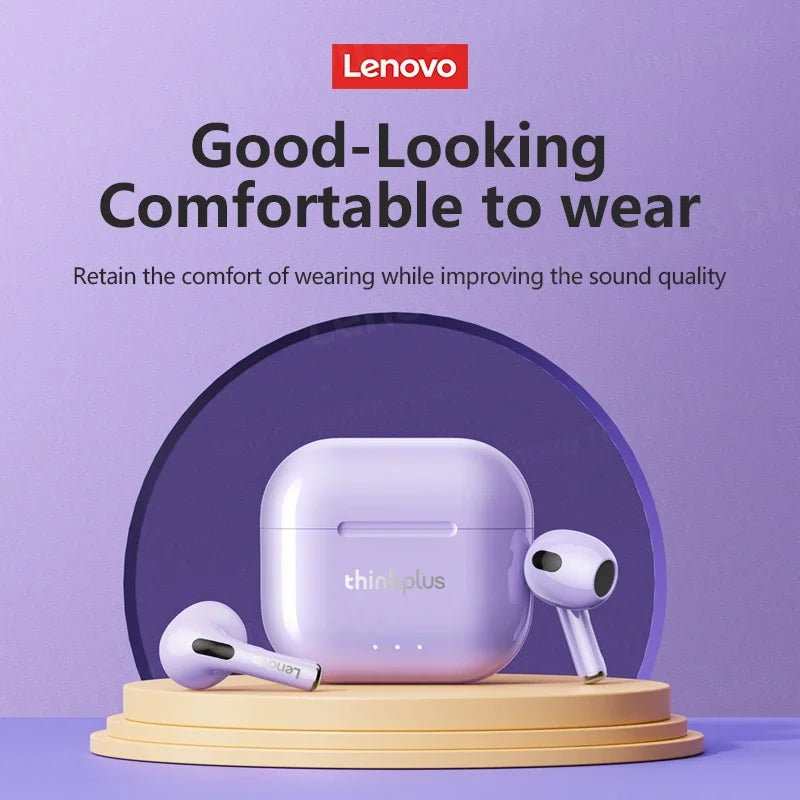 Lenovo LP40 Plus Gaming Earbuds | Bluetooth 5.3 Baixa Latência