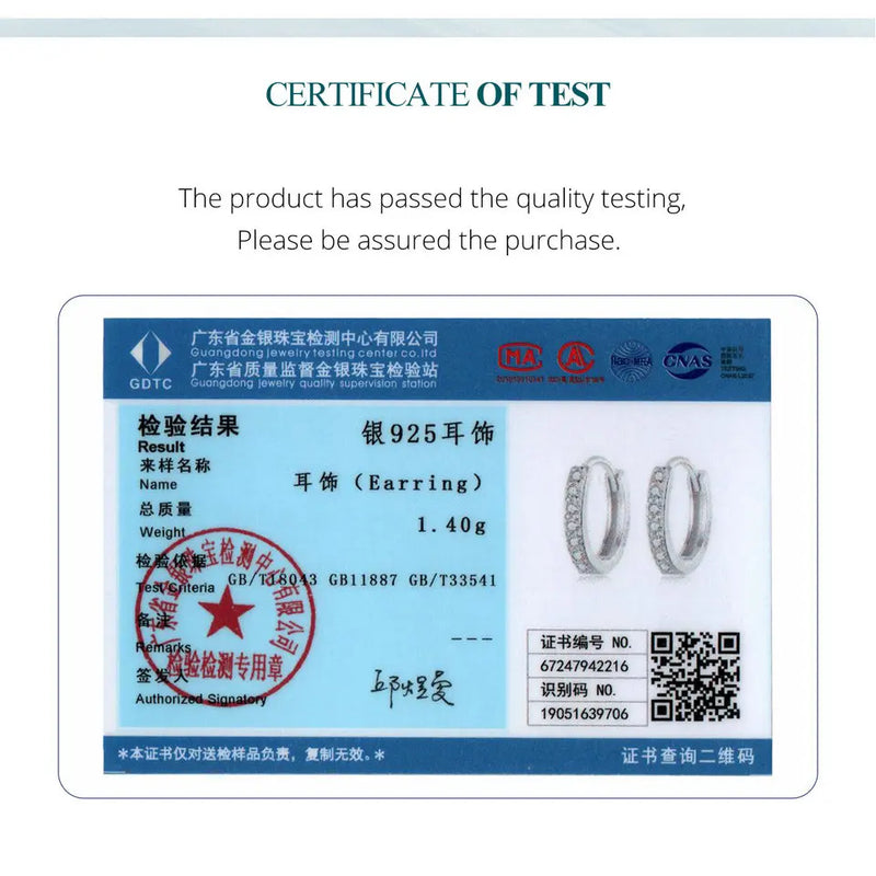 BAMOER 925 Sterling Silver Classic Paved CZ Huggie Hoop Earrings, 18K Gold Plated Cartilage Piercing Earrings Ear Cuff for Women