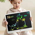 Tablet LCD Desenho 16/13/11 Polegadas - Brinquedo Educativo para Crianças 3-8 Anos