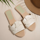 Sandálias Femininas Luxo Designer 2025 - Chinelos Praia Confortáveis Sola Macia