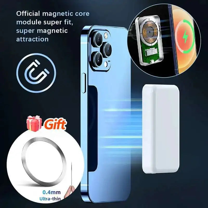 Power Bank Magsafe 10000mAh - Carregador Magnético Sem Fios iPhone