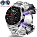 DAORKOW New 2 IN 1 Smart Watch TWS Earphone NFC Heart Rate Blood Oxygen Fitness Tracker Sport Watch Wireless Call Smartwatch Men