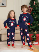 Pijama Natal Família Aconchegante - Merry Christmas Pai Natal Decoração Casa