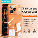 Capa Joyroom iPhone 17/16 Pro Max - Transparente Anti-Amarelamento Proteção Lente