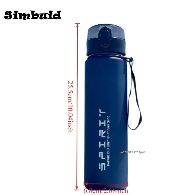 Garrafa Desportiva 800ml - Escala Tempo Anti-Fugas