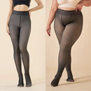 Leggings Térmicas Tamanho Grande Inverno - Forradas Quentes Collants Grossas