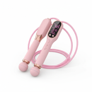 Corda de pular eletrónica rosa