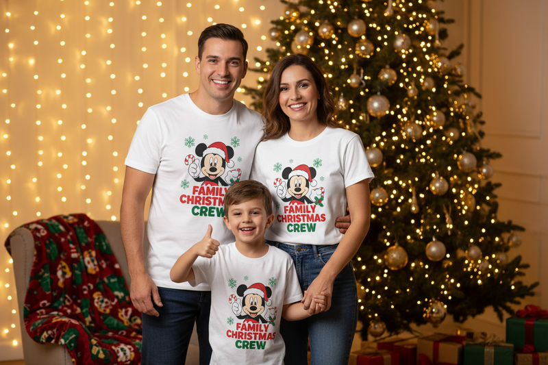 Família 4 Disney Mickey